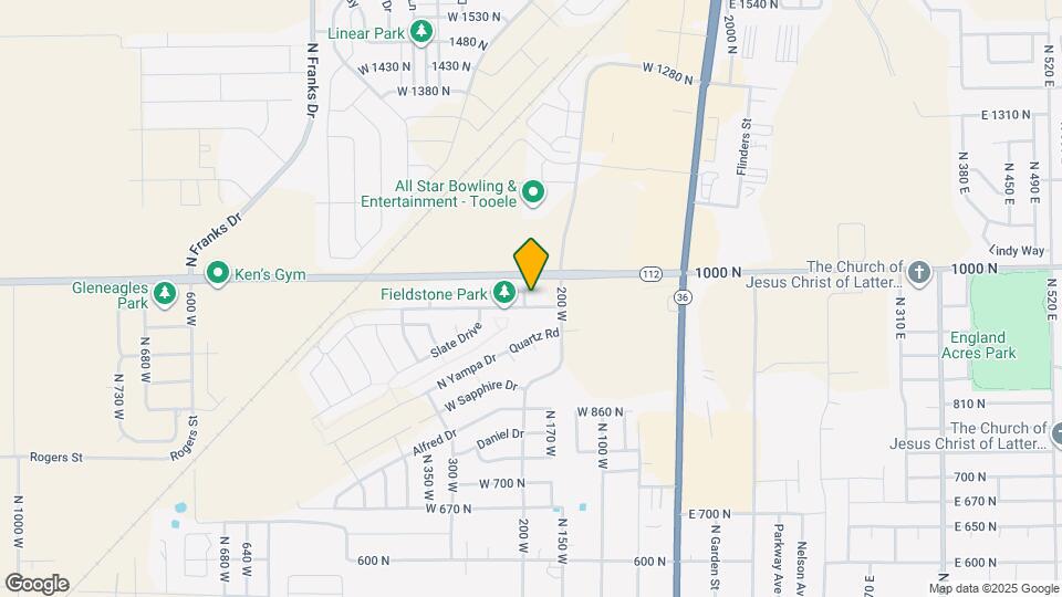 962 N 210 W Mapa y Detalles de la Ubicación