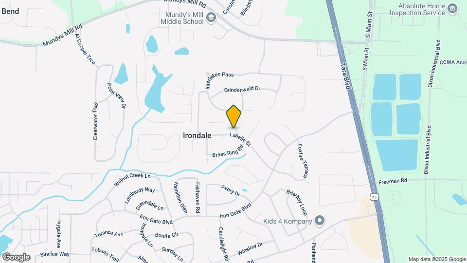 1303 Todiway Ct Map and Location Details