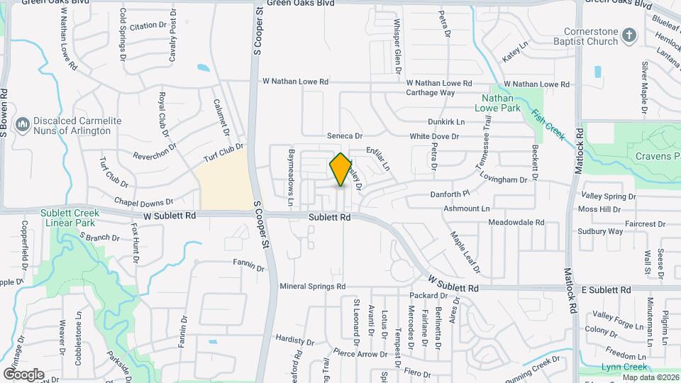 5916 Timbercrest Dr Map and Location Details