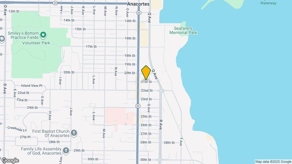 918 21st St Map and Location Details