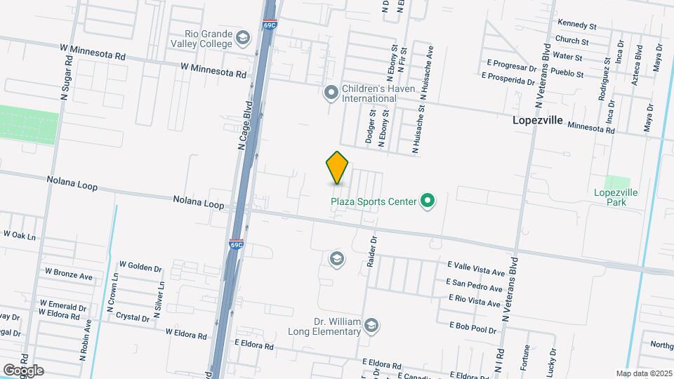 4701 N Cypress St Map and Location Details