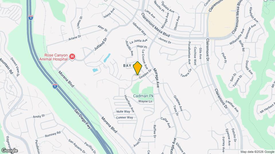 3260 Geddes Dr Map and Location Details