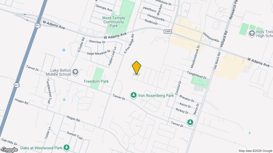 616 Hayfield Ln Map and Location Details