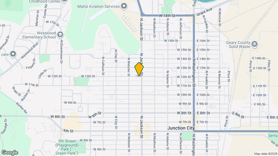 505 W 12th St Map and Location Details