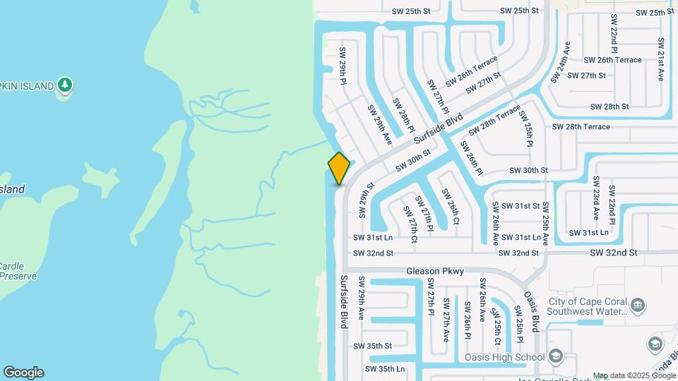 2964 Surfside Blvd Map and Location Details