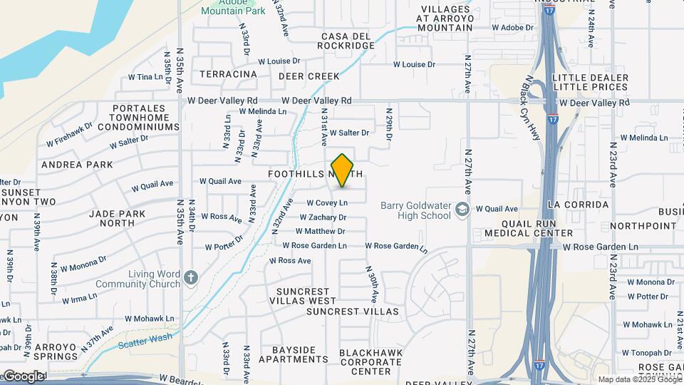 3033 W Quail Ave Map and Location Details