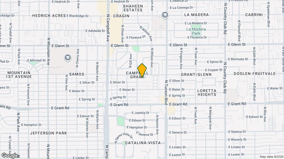 2217 E Silver St Map and Location Details
