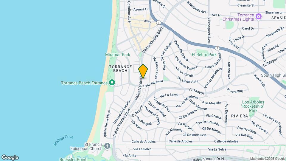 378 Palos Verdes Blvd Mapa y Detalles de la Ubicación