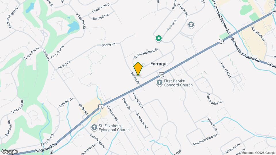 11728 S Williamsburg Dr Map and Location Details