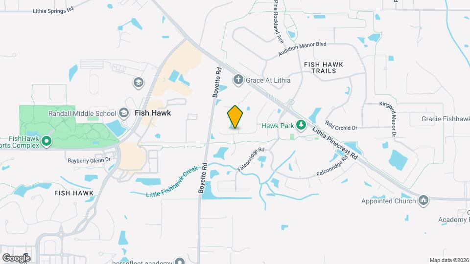 5725 Hawklake Rd Map and Location Details