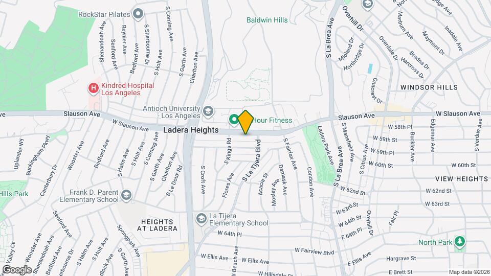5028 W Slauson Ave Map and Location Details