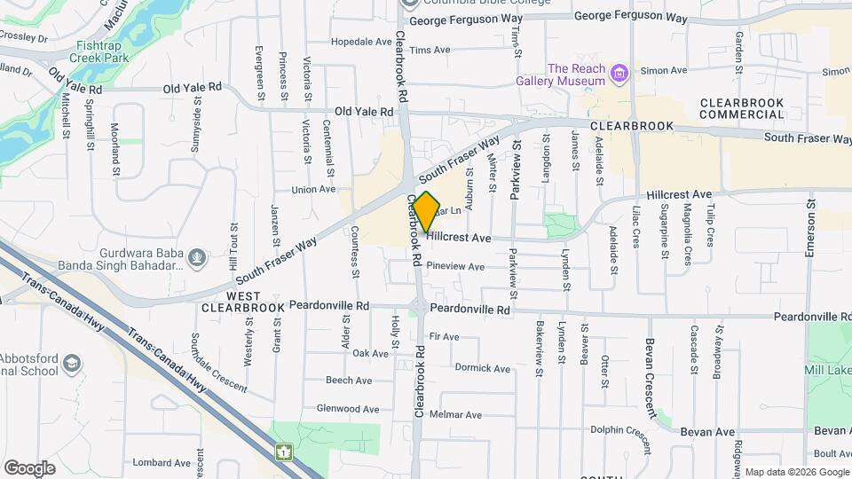 2518 Clearbrook Rd Map and Location Details