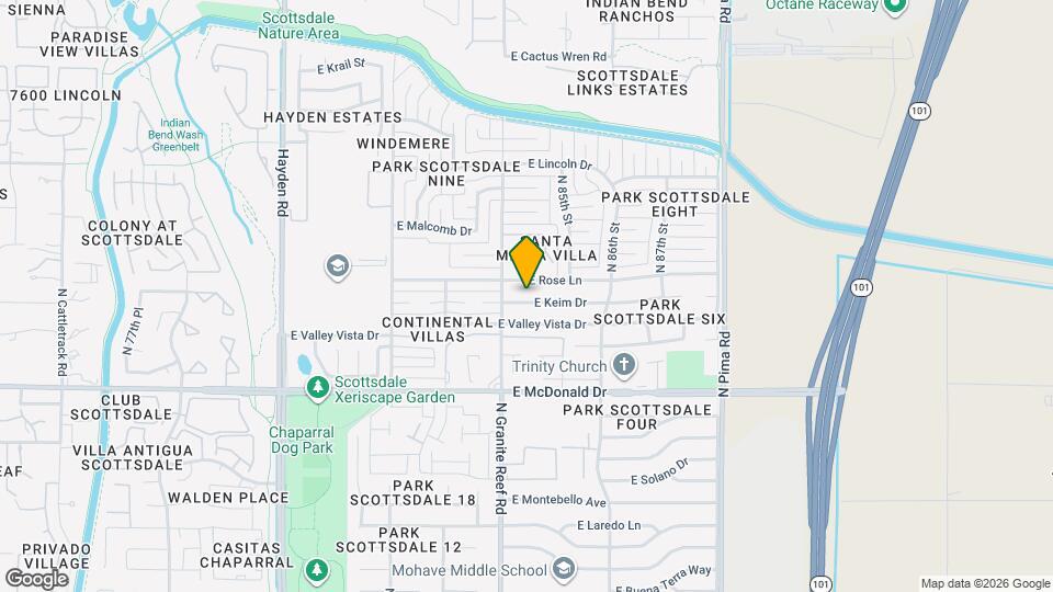8420 E Keim Dr Map and Location Details