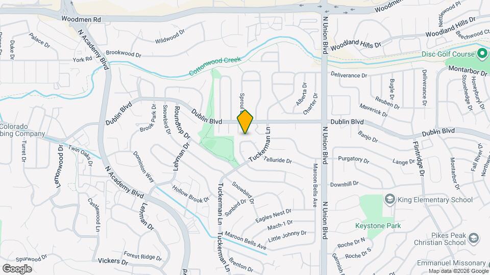 6436 Peak Vista Cir Map and Location Details