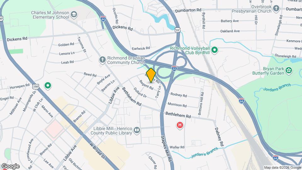 4908 Regent Rd Mapa y Detalles de la Ubicación