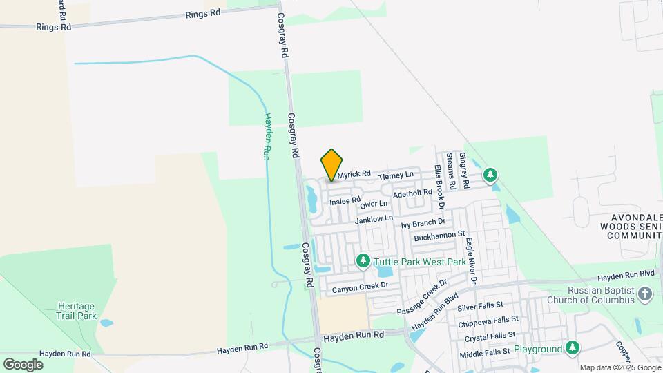 6044 McCotter Rd Map and Location Details