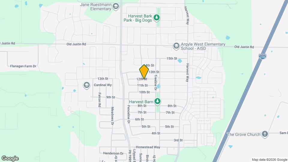 1429 12th St Map and Location Details