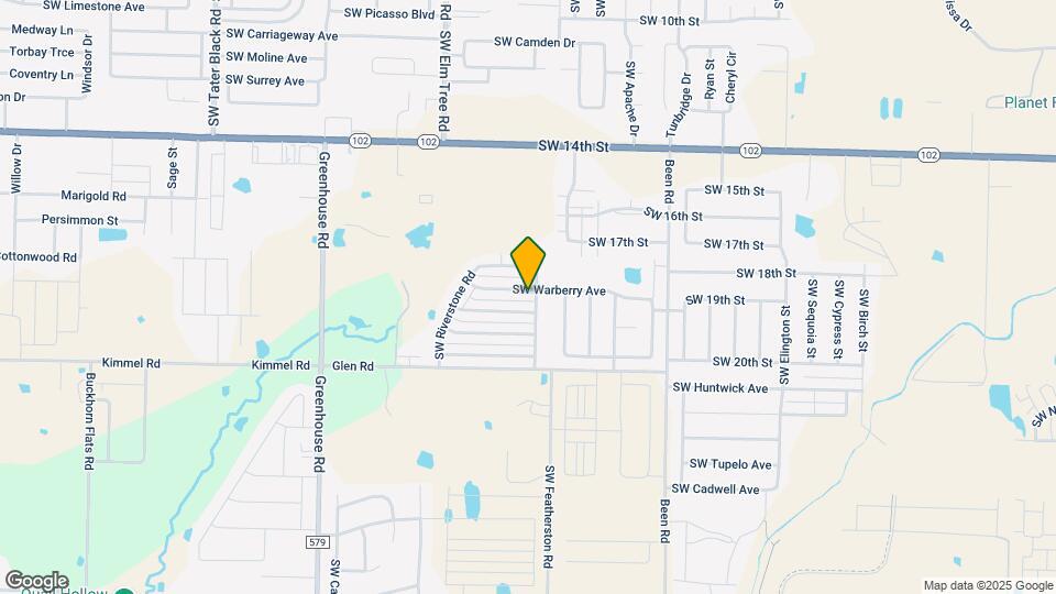 3103 SW Warberry Ave Map and Location Details