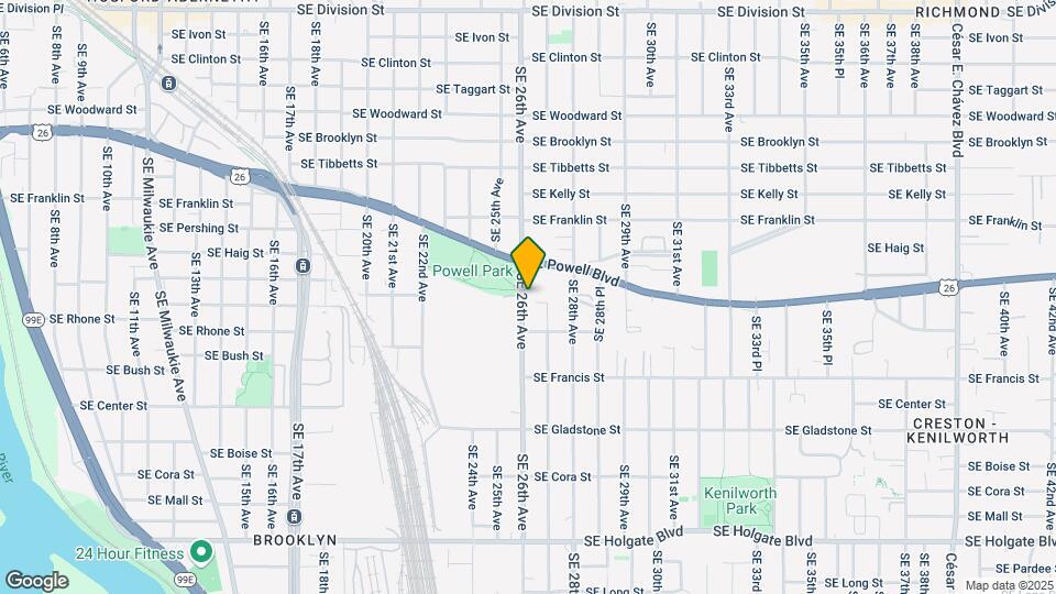 3562 SE 26th Ave Map and Location Details