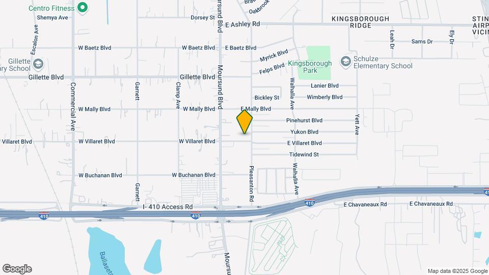 135 E Villaret Blvd Map and Location Details