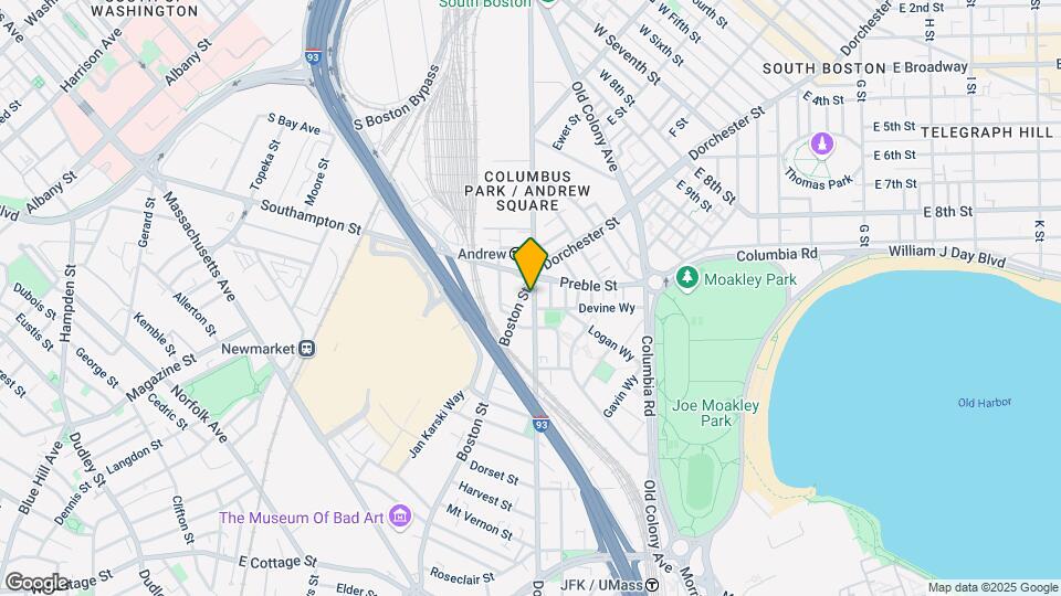 605 Dorchester Ave, Unit 3 Map and Location Details