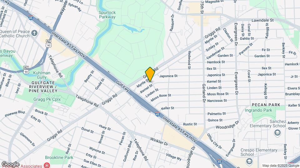 6527 Kernel St Map and Location Details