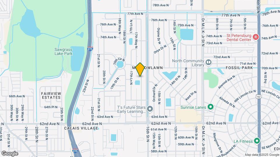 6876 17th St N Map and Location Details
