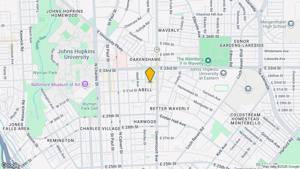 3108 Brentwood Ave Map and Location Details