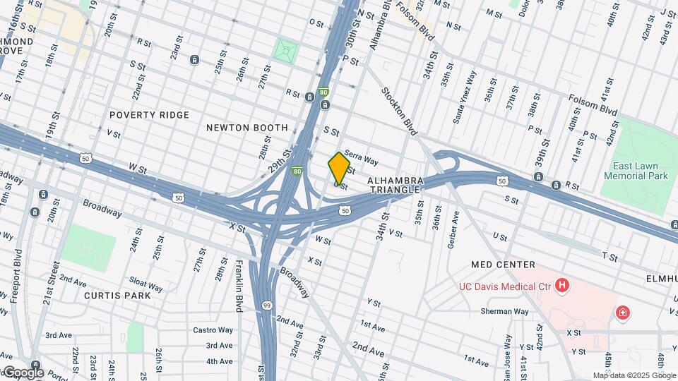 3132 U St Mapa y Detalles de la Ubicación