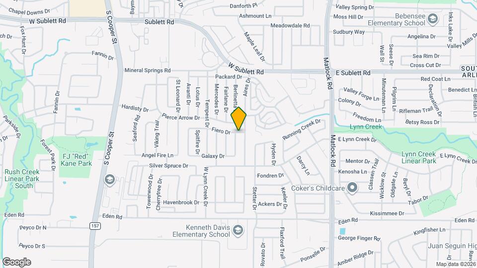 6501 Eldorado Dr Map and Location Details