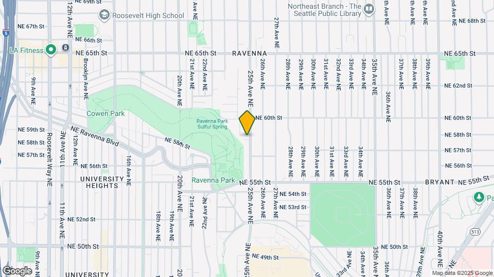 5731 25th Ave NE Map and Location Details