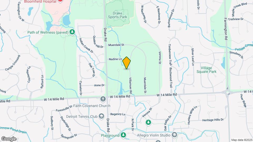 7380 Villamuer Rd Map and Location Details