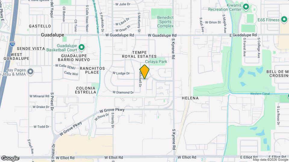 6810 S Dennis Dr Mapa y Detalles de la Ubicación