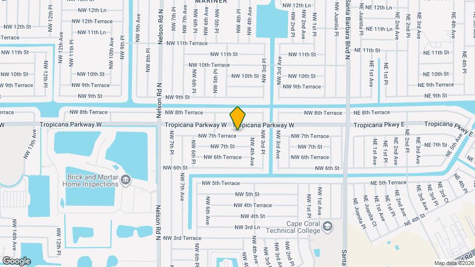 419 NW 7th Terrace Map and Location Details
