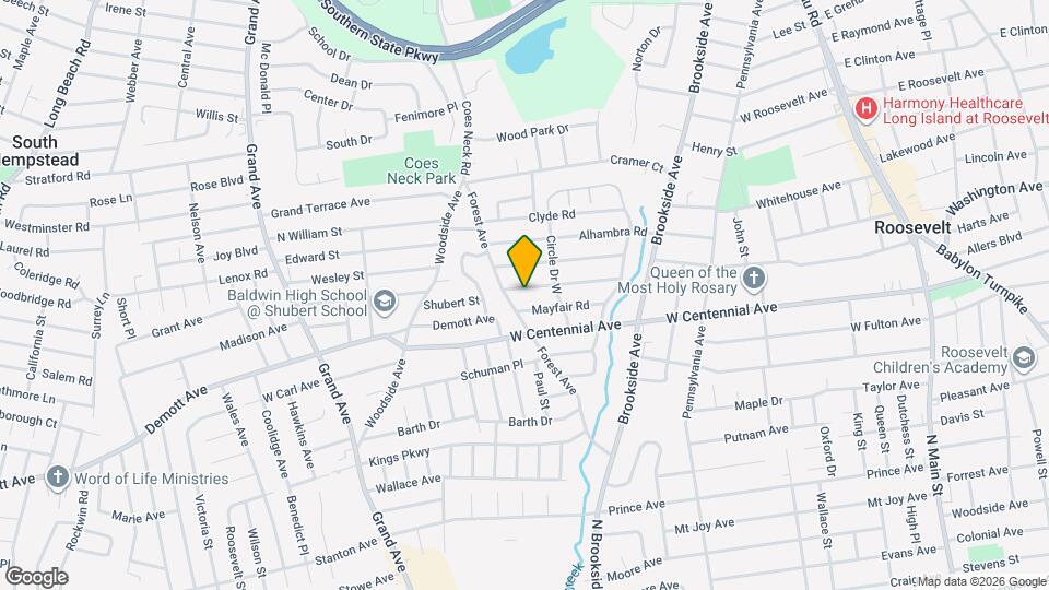 972 Henhawk Rd Mapa y Detalles de la Ubicación