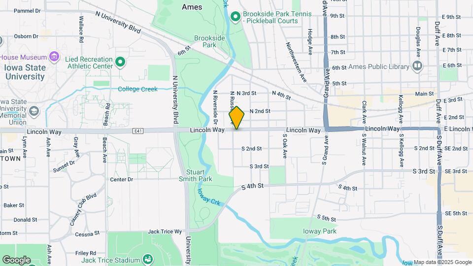 1224 Lincoln Way Map and Location Details