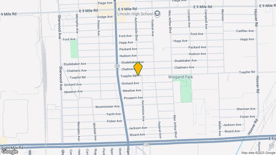 8204 Toepfer Rd Map and Location Details