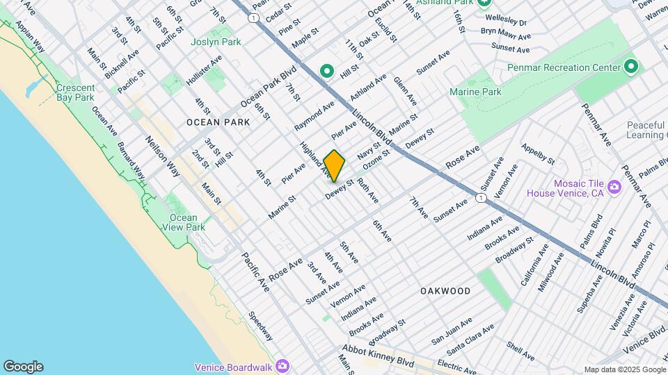 3214-3218 Highland Ave Mapa y Detalles de la Ubicación