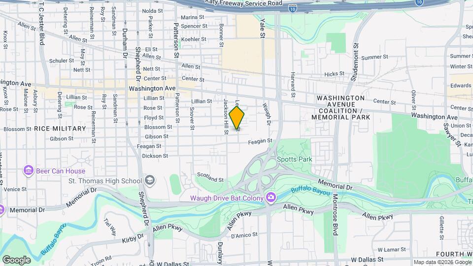 501 Leverkuhn St Map and Location Details