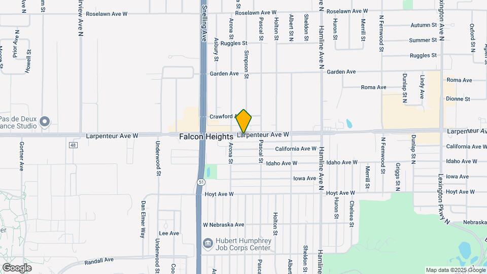 1496 Larpenteur Ave W Map and Location Details