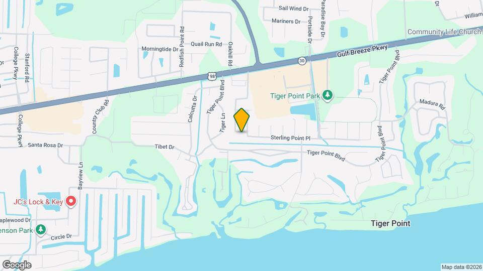 1303 Sterling Point Dr Map and Location Details