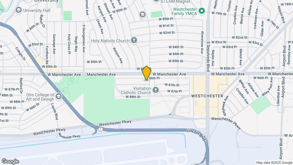 6607 W 87th St Map and Location Details