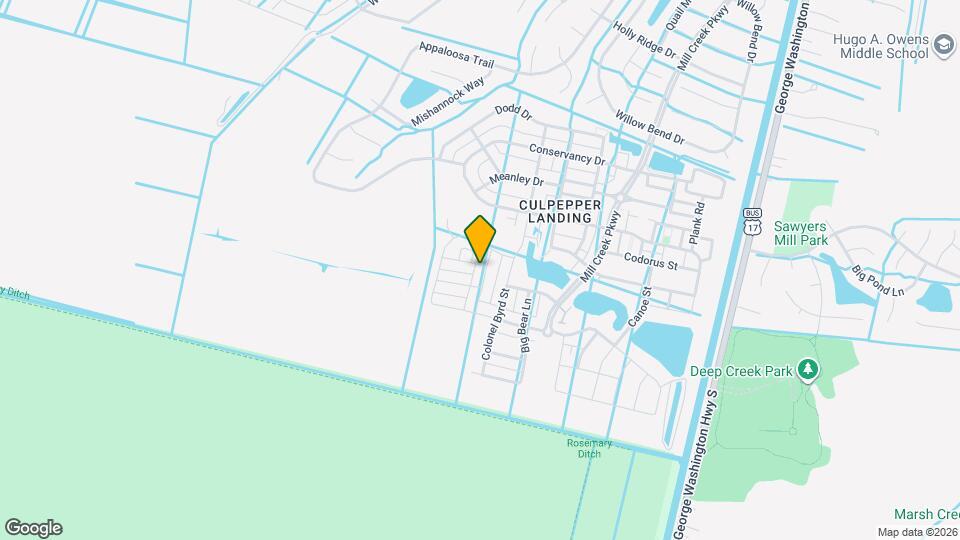 612 Horse Cp Ln Map and Location Details