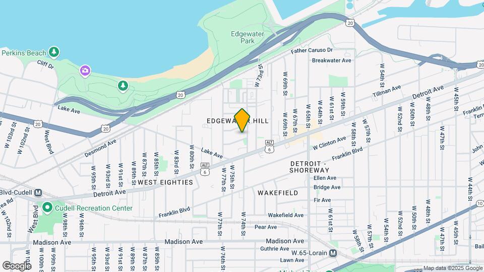 7410 Rutledge Ave-Unit -1 Map and Location Details