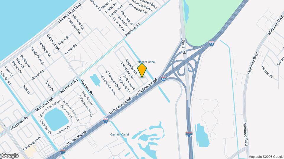 6941 Ridgefield Dr Map and Location Details