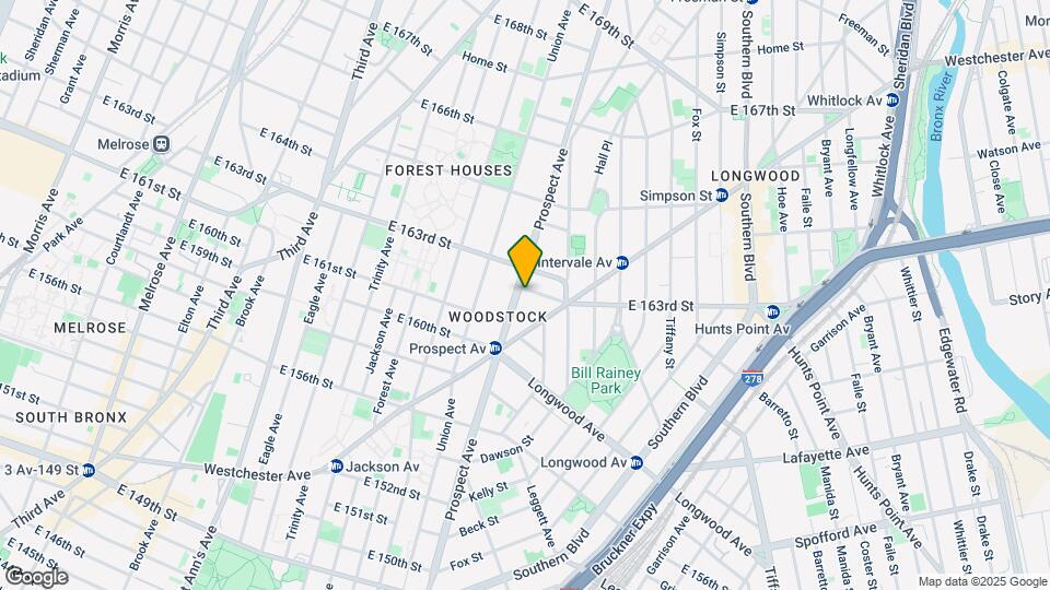 910 Prospect Ave Map and Location Details