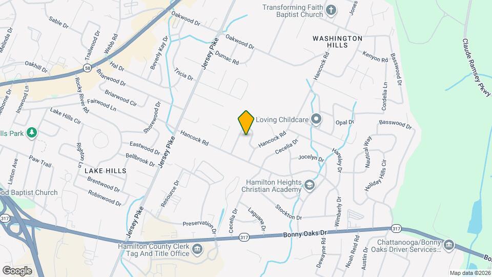 7754 Vista Hills Dr Mapa y Detalles de la Ubicación