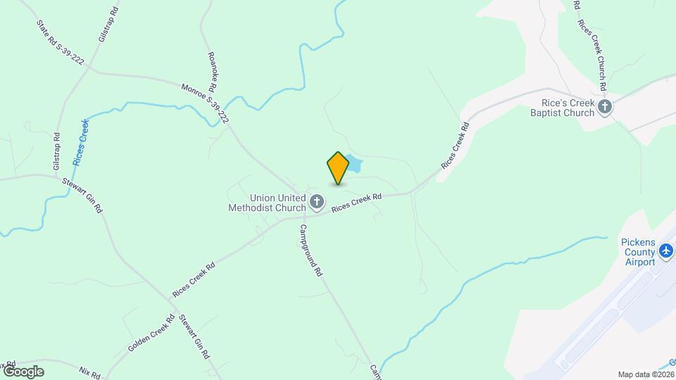 650 Rices Creek Rd Map and Location Details