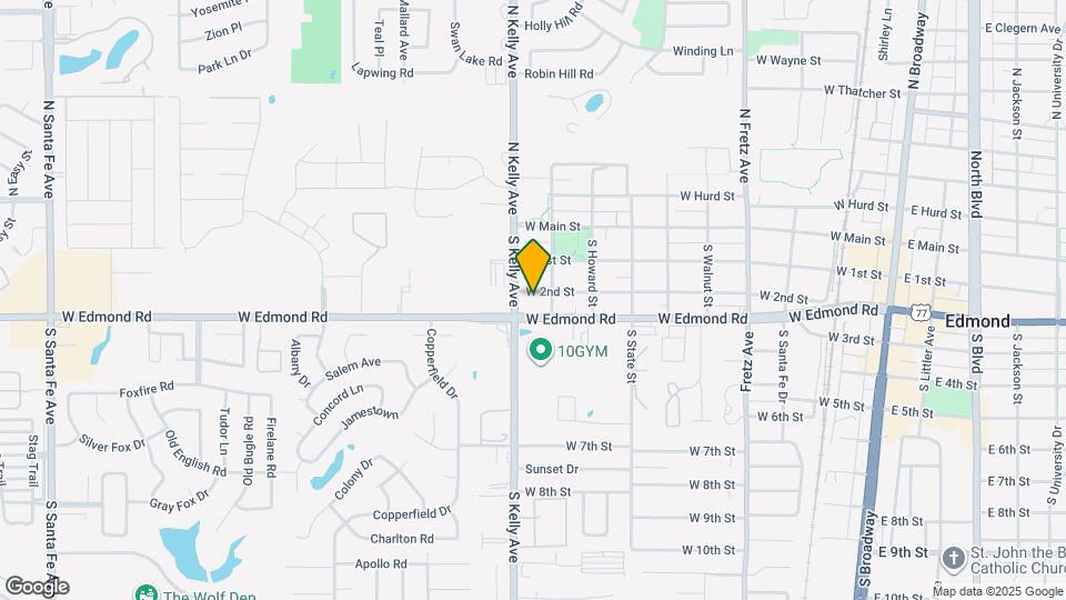 824 W 2nd St Map and Location Details