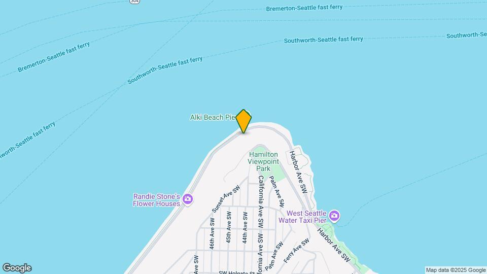1170 Alki Ave SW Map and Location Details